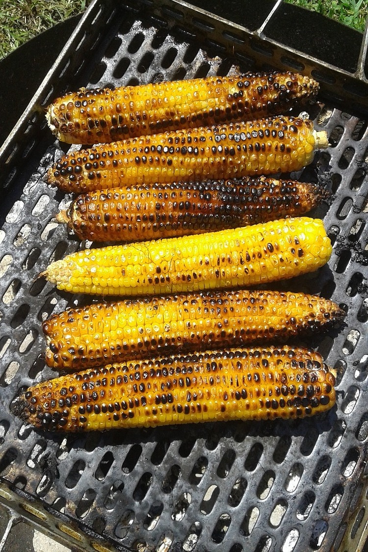 Grilled Corn on the Cob with Butter - BBQ Recipe